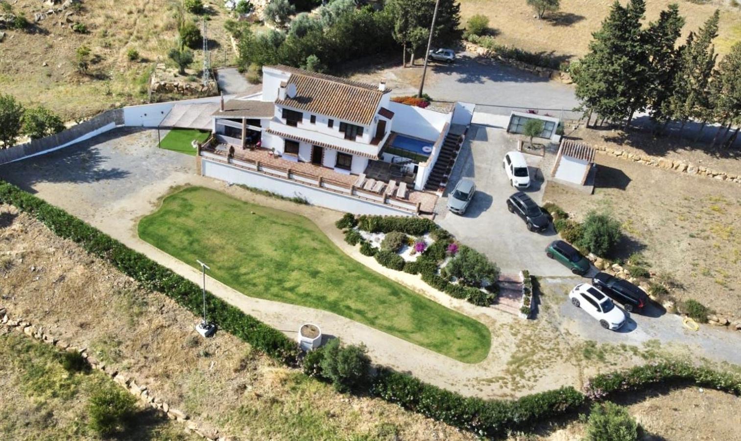 Finca Alcaparain Con Piscina En Caminito Del Rey-Carratraca Kültér fotó